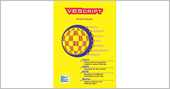 A book on VBScript by Ambica Chawla